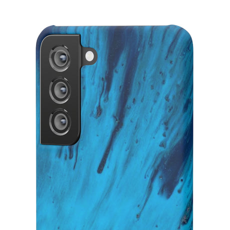 Light Blue Ink Art Android Case (Slim) Phone Case