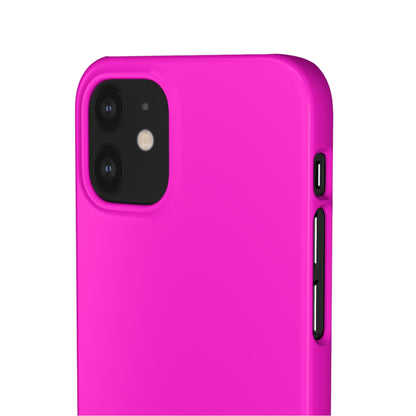 Hot Magenta iPhone Case (Slim) Phone Case