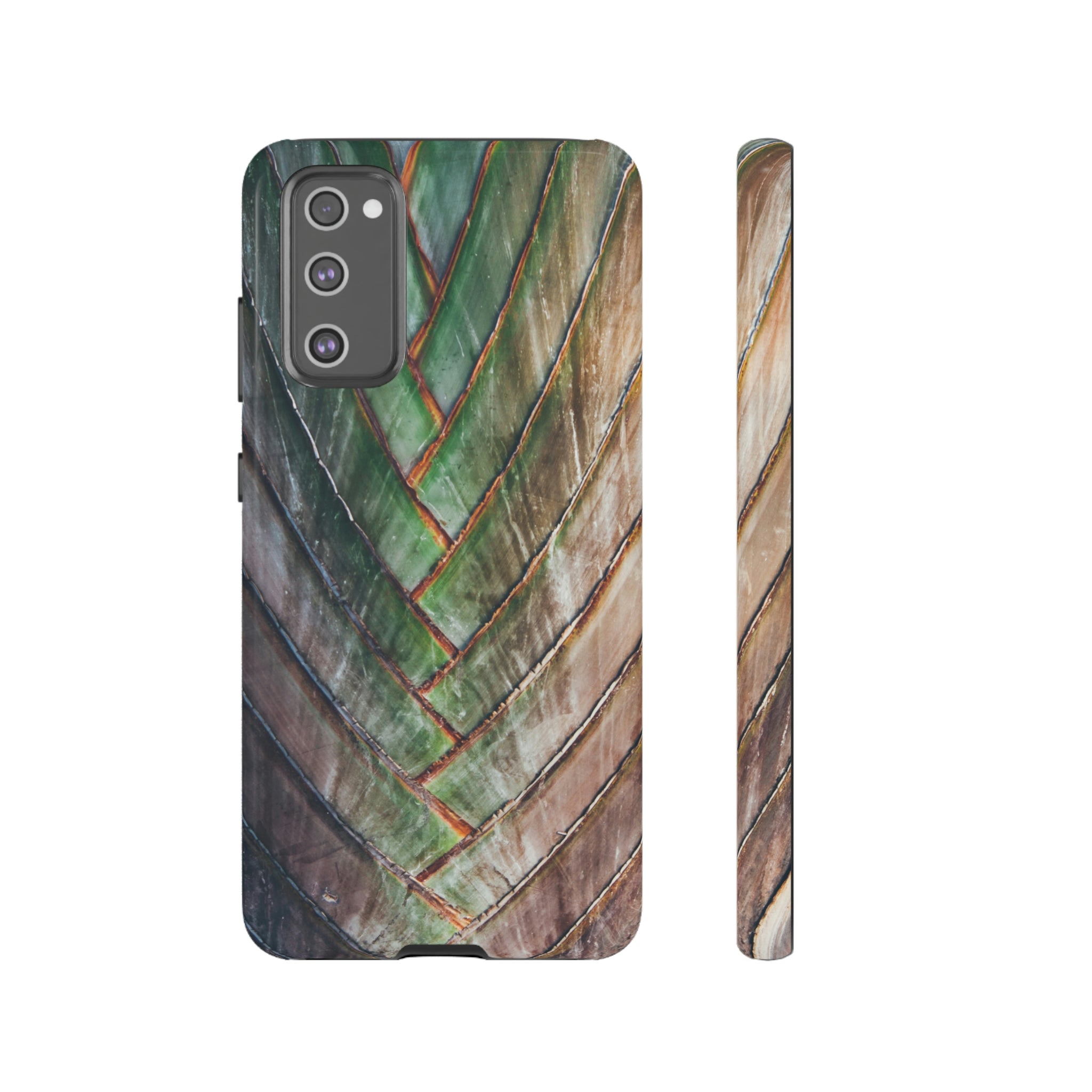 Palm Leaves Android Case (Protective) Samsung Galaxy S20 FE Glossy Phone Case