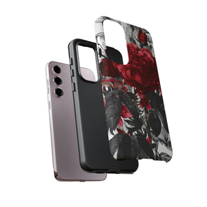 Grunicked Gothic Flower Samsung Case (Protective) Phone Case