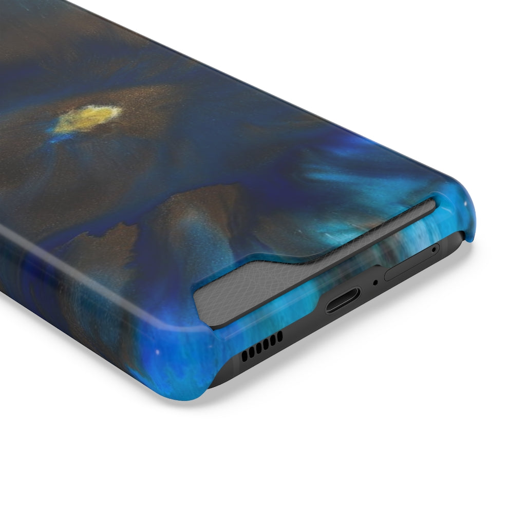 Space Galaxy Ink Art Samsung Case (Card) Phone Case