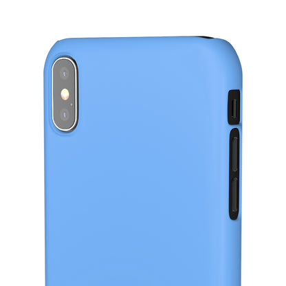 French Sky Blue iPhone Case (Slim) Phone Case