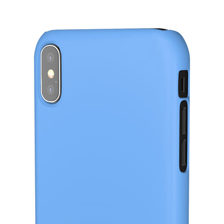 French Sky Blue iPhone Case (Slim) Phone Case