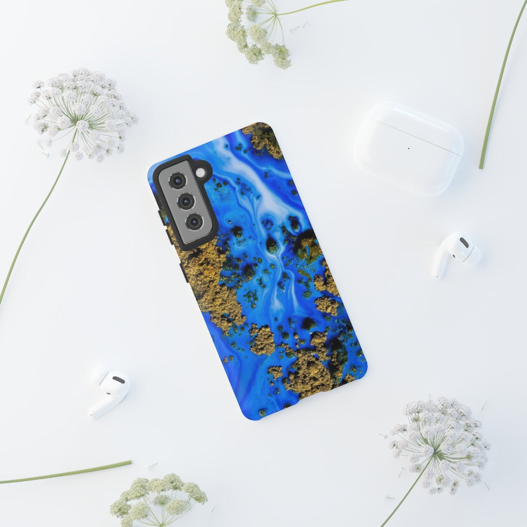 Blue River Ink Art Android Case (Protective) Phone Case