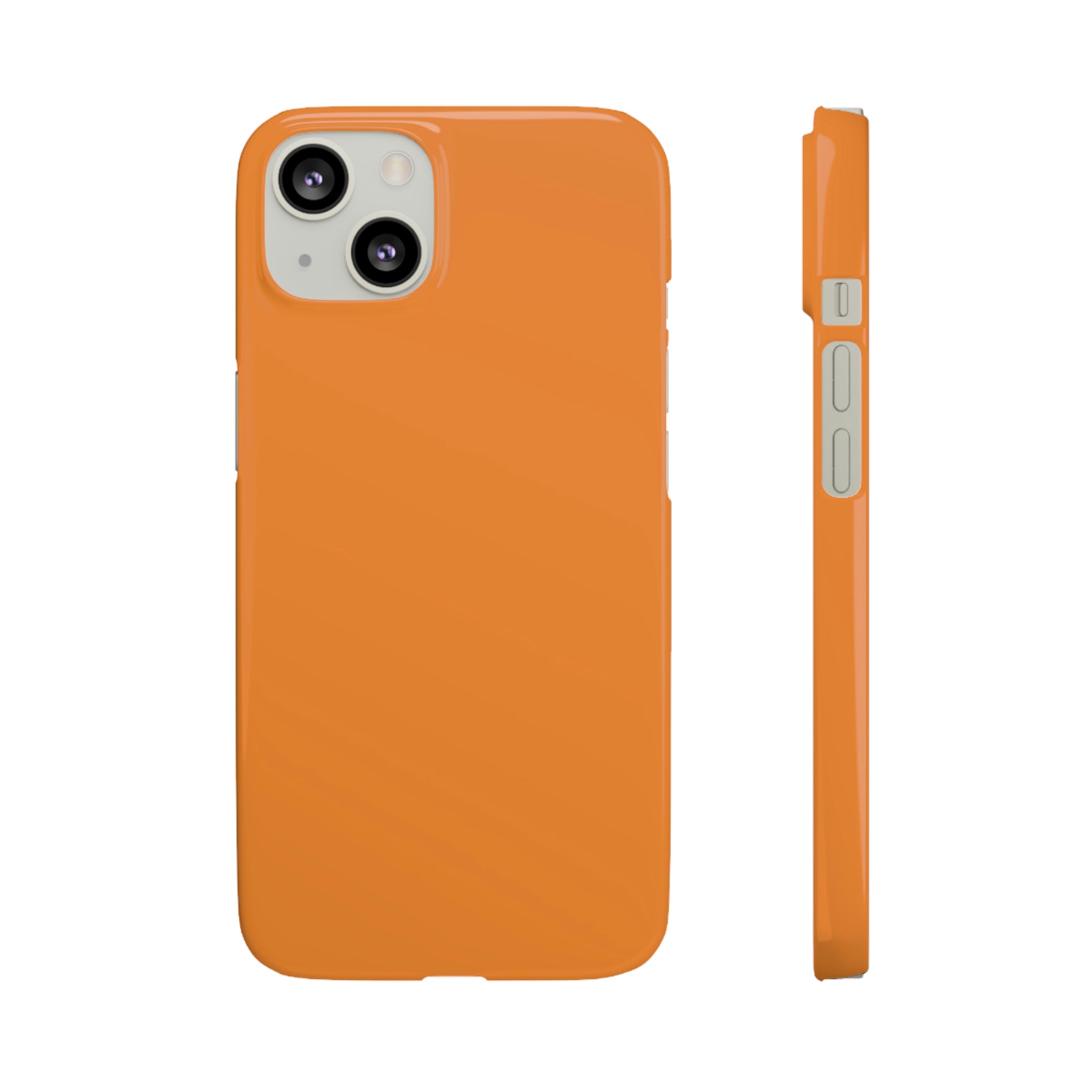 Cadmium Orange iPhone Case (Slim) iPhone 13 Glossy Phone Case