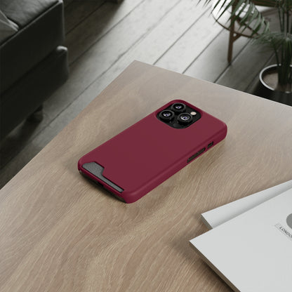 Claret iPhone Case (Card) Phone Case