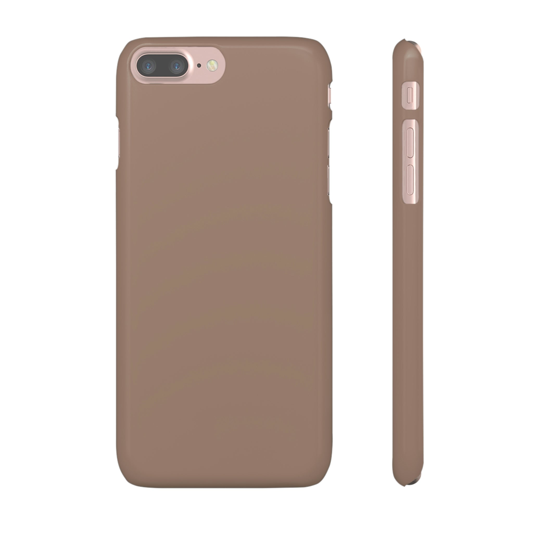 Beaver Brown iPhone Case (Slim) iPhone 7 Plus Glossy Phone Case