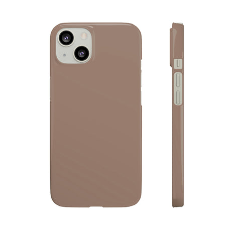 Beaver Brown iPhone Case (Slim) iPhone 13 Glossy Phone Case