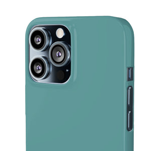 Cadet Blue iPhone Case (Slim) Phone Case