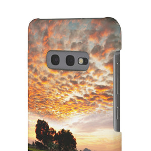 Sunset on the Tropical River Samsung/iPhone (Slim) Samsung Galaxy S10E Matte Phone Case