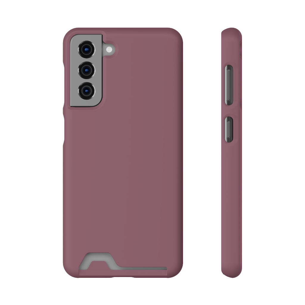 Mauve Taupe Android Case (Card) Samsung Galaxy S21 Matte Without gift packaging Phone Case