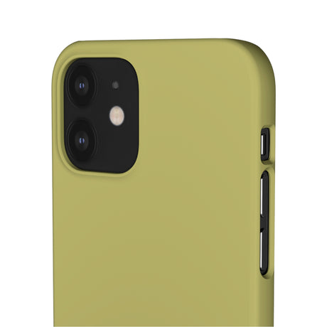 Dark Khaki iPhone Case (Slim) Phone Case