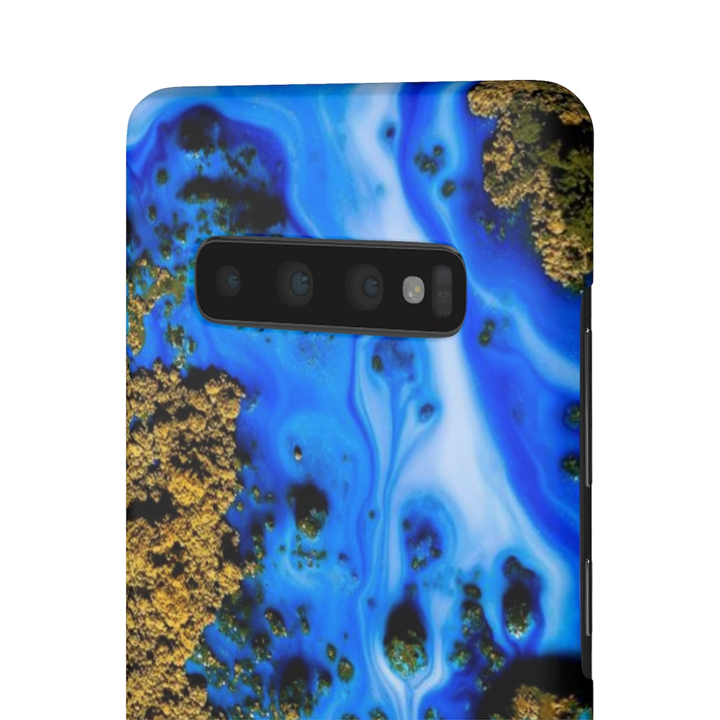 Blue River Ink Art Android Case (Slim) Phone Case