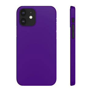 Indigo iPhone Case (Slim) iPhone 12 Matte Phone Case