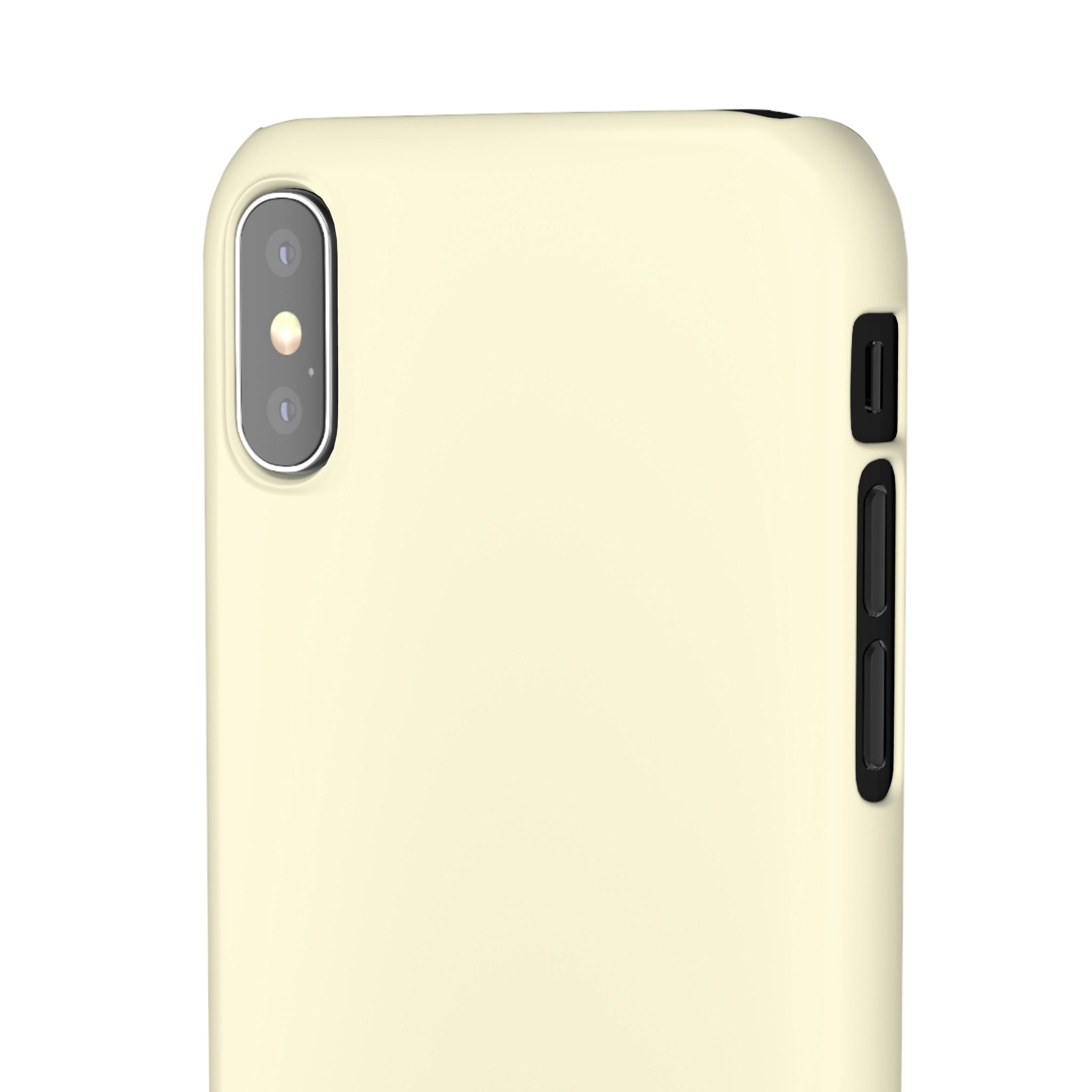 Cornsilk White iPhone Case (Slim) Phone Case