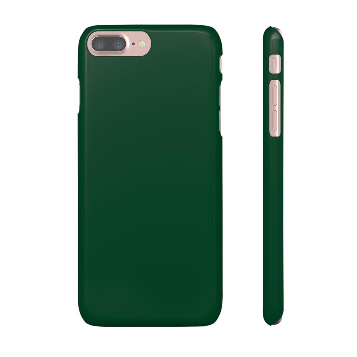 British Racing Green iPhone Case (Slim) iPhone 7 Plus Glossy Phone Case