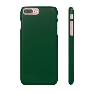 British Racing Green iPhone Case (Slim) iPhone 7 Plus Glossy Phone Case