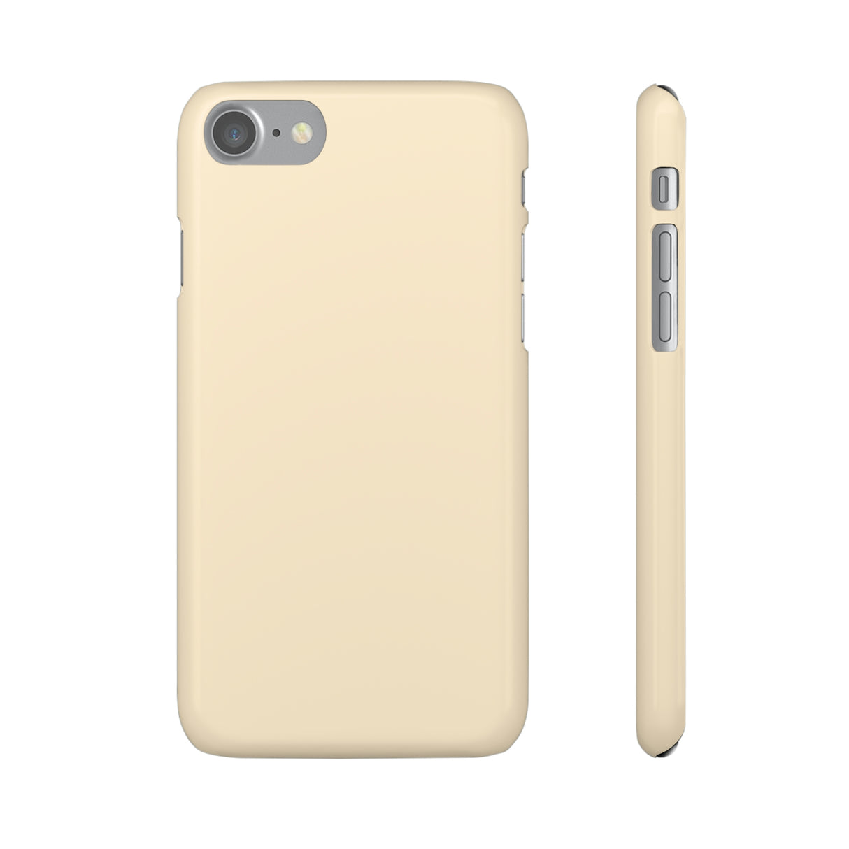 Blanched Almond iPhone Case (Slim) iPhone 7 Glossy Phone Case