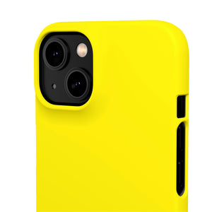 Canary Yellow iPhone Case (Slim) Phone Case