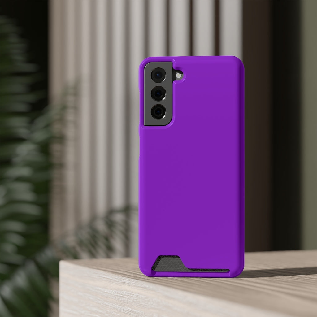 Electric Purple Samsung Case (Card) Phone Case