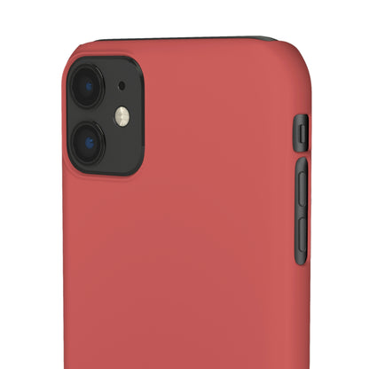 Indian Red iPhone Case (Slim) Phone Case