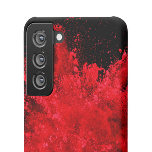 Red Explosion Samsung Case (Slim) Phone Case