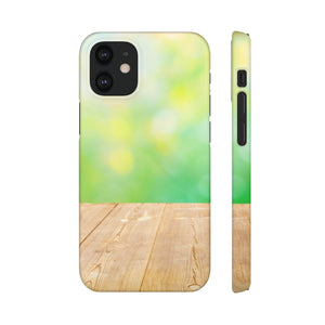 Summer Background With Wooden Pier Samsung/iPhone (Slim) Phone Case