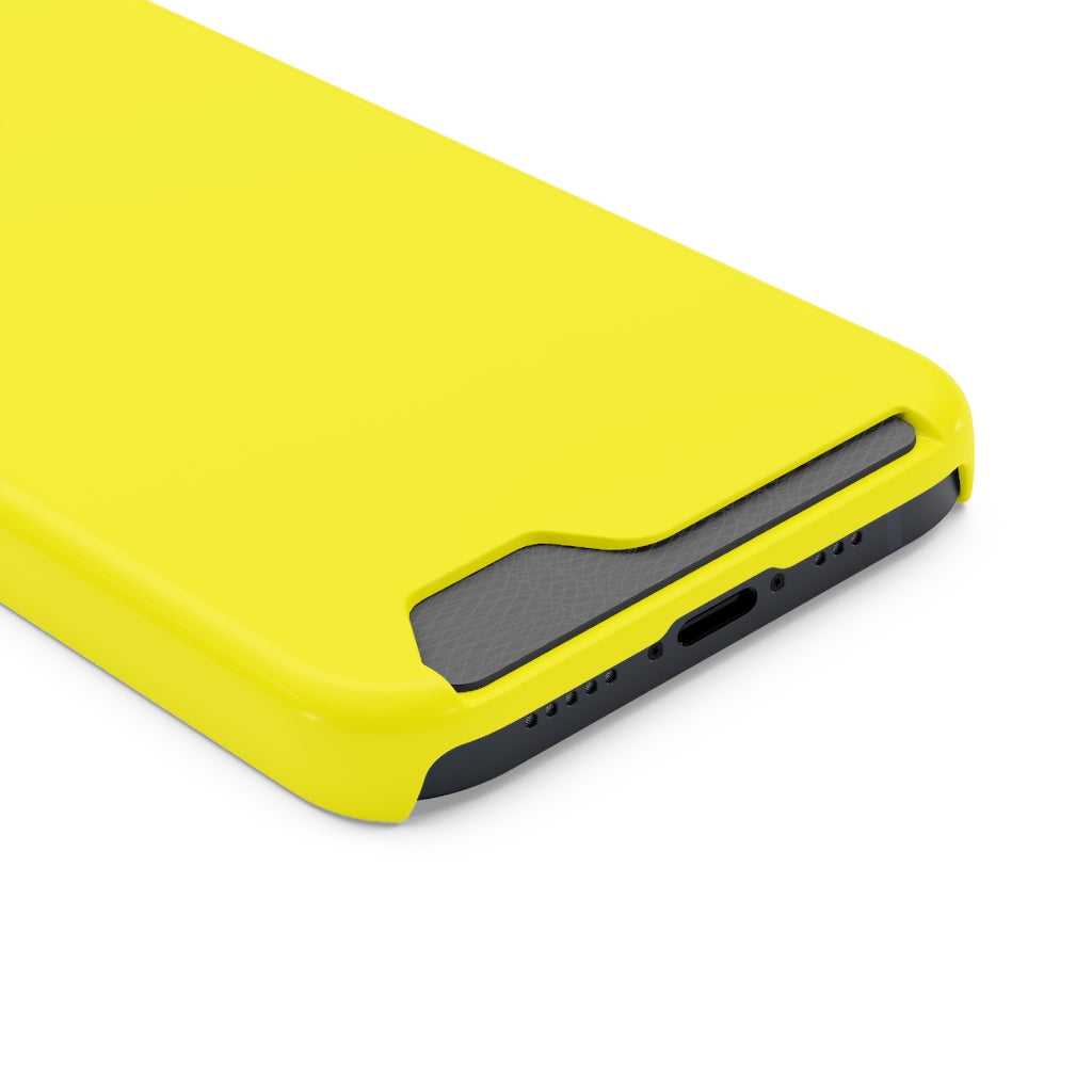 Cadmium Yellow iPhone Case (Card) Phone Case