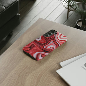 Red White Liquid Android Case (Protective) Phone Case