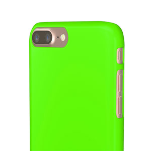 Bright Green iPhone Case (Slim) Phone Case