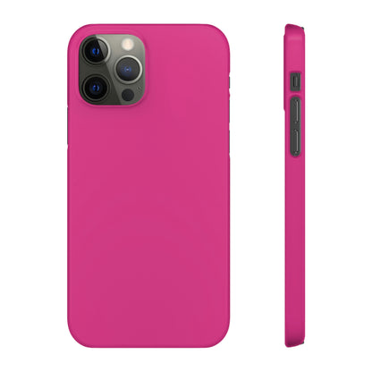 Deep Cerise iPhone Case (Slim) iPhone 12 Pro Glossy Phone Case