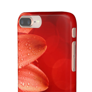 Red Spring Flower Samsung/iPhone (Slim) iPhone 8 Plus Glossy Phone Case