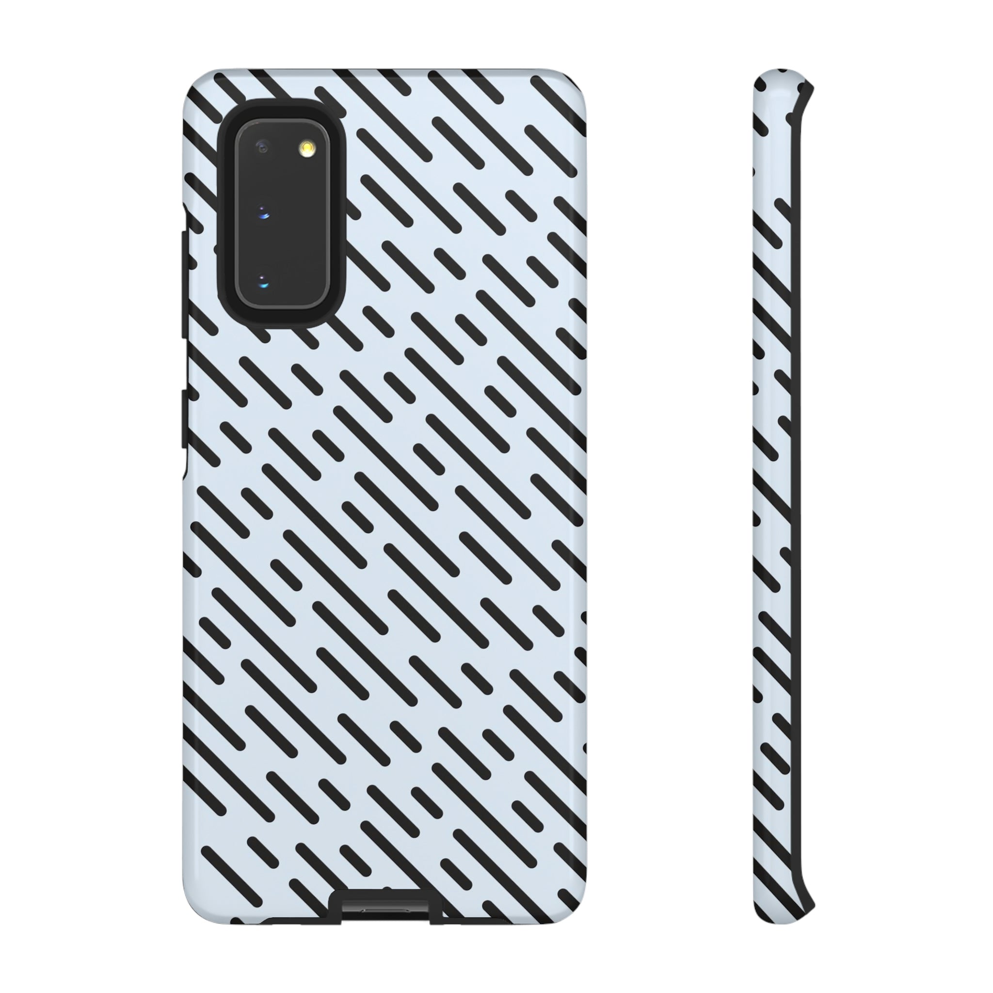 B & W Line Samsung Case (Protective) Samsung Galaxy S20 Glossy Phone Case