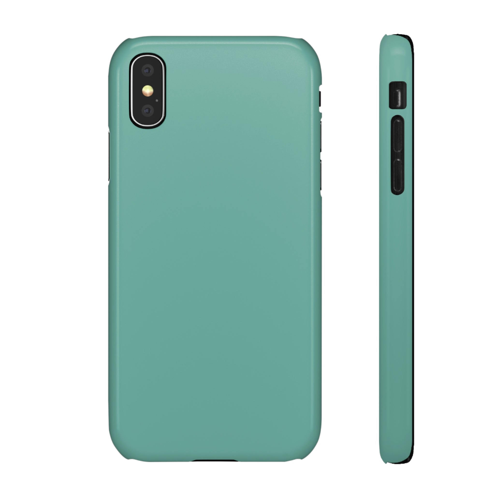 Green Sheen iPhone Case (Slim) iPhone X Glossy Phone Case