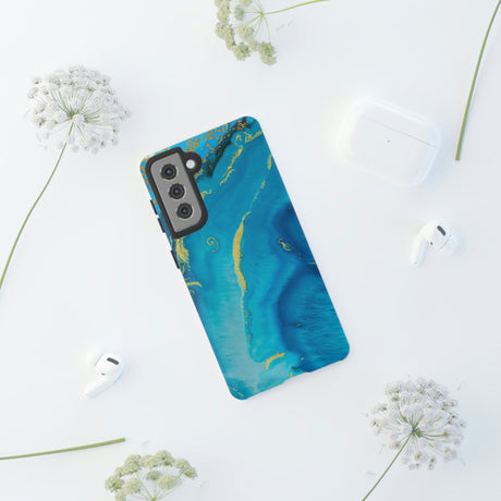 Blue Watercolor Android Case (Protective) Phone Case