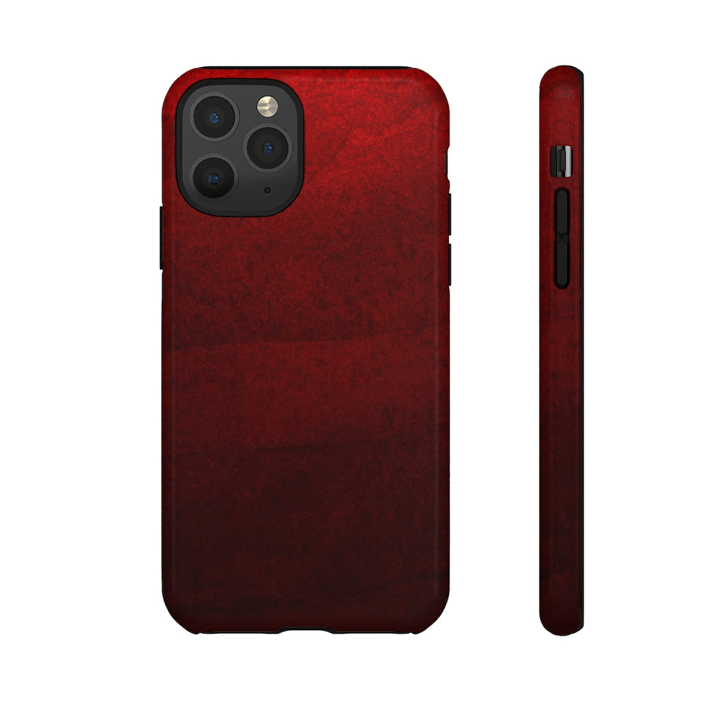 Grunge Red iPhone Case (Protective) iPhone 11 Pro Glossy Phone Case