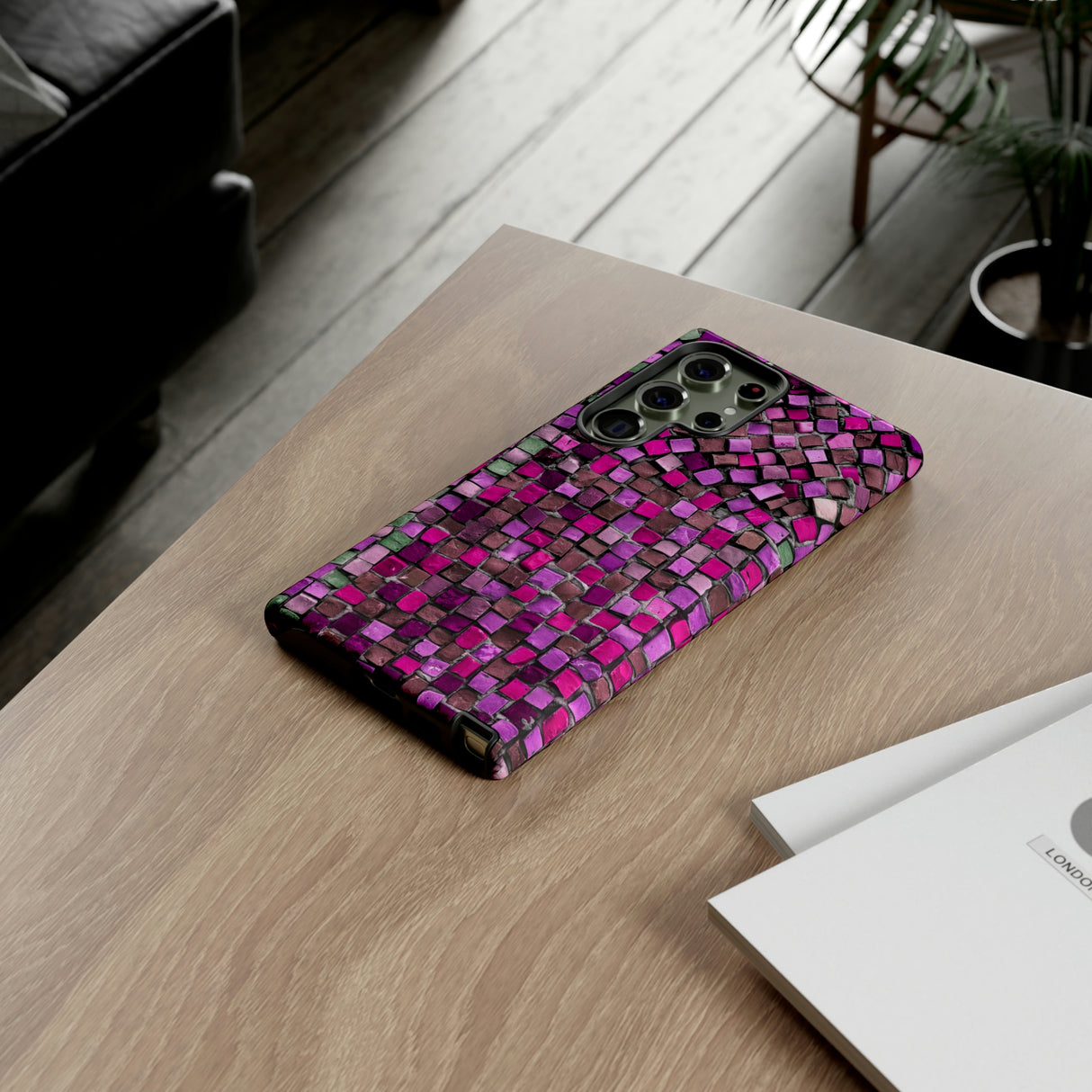 Purple Mosaic Android Case (Protective) Phone Case