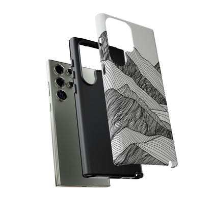 Mountain Line Art Android Case (Protective) Phone Case