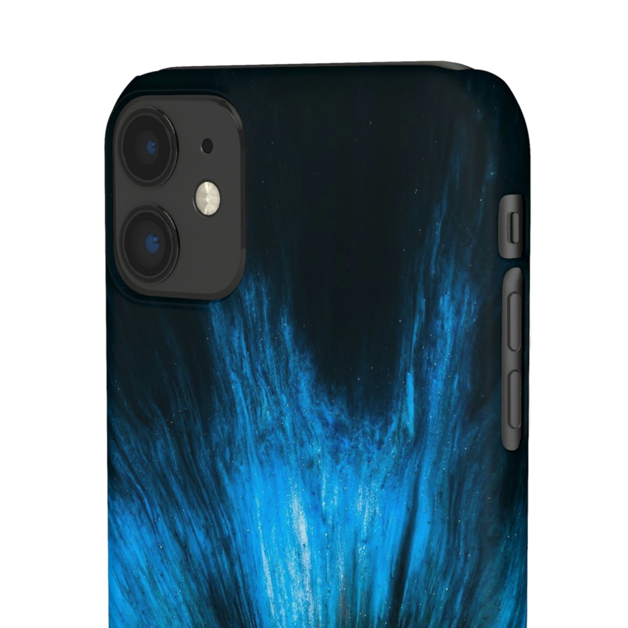 Midnight Shadow Ink Art iPhone Case (Slim) Phone Case