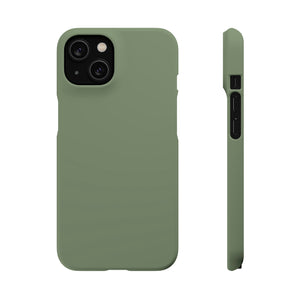 Camouflage Green iPhone Case (Slim) iPhone 14 Matte Phone Case