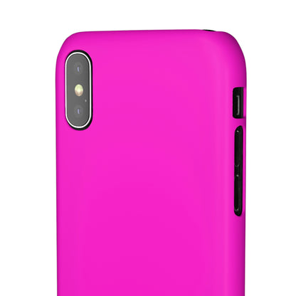 Hot Magenta iPhone Case (Slim) Phone Case