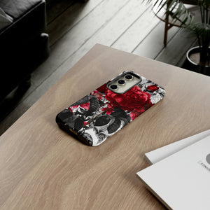 Grunicked Gothic Flower Samsung Case (Protective) Phone Case