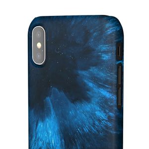 Deep Space Ink Art iPhone Case (Slim) Phone Case