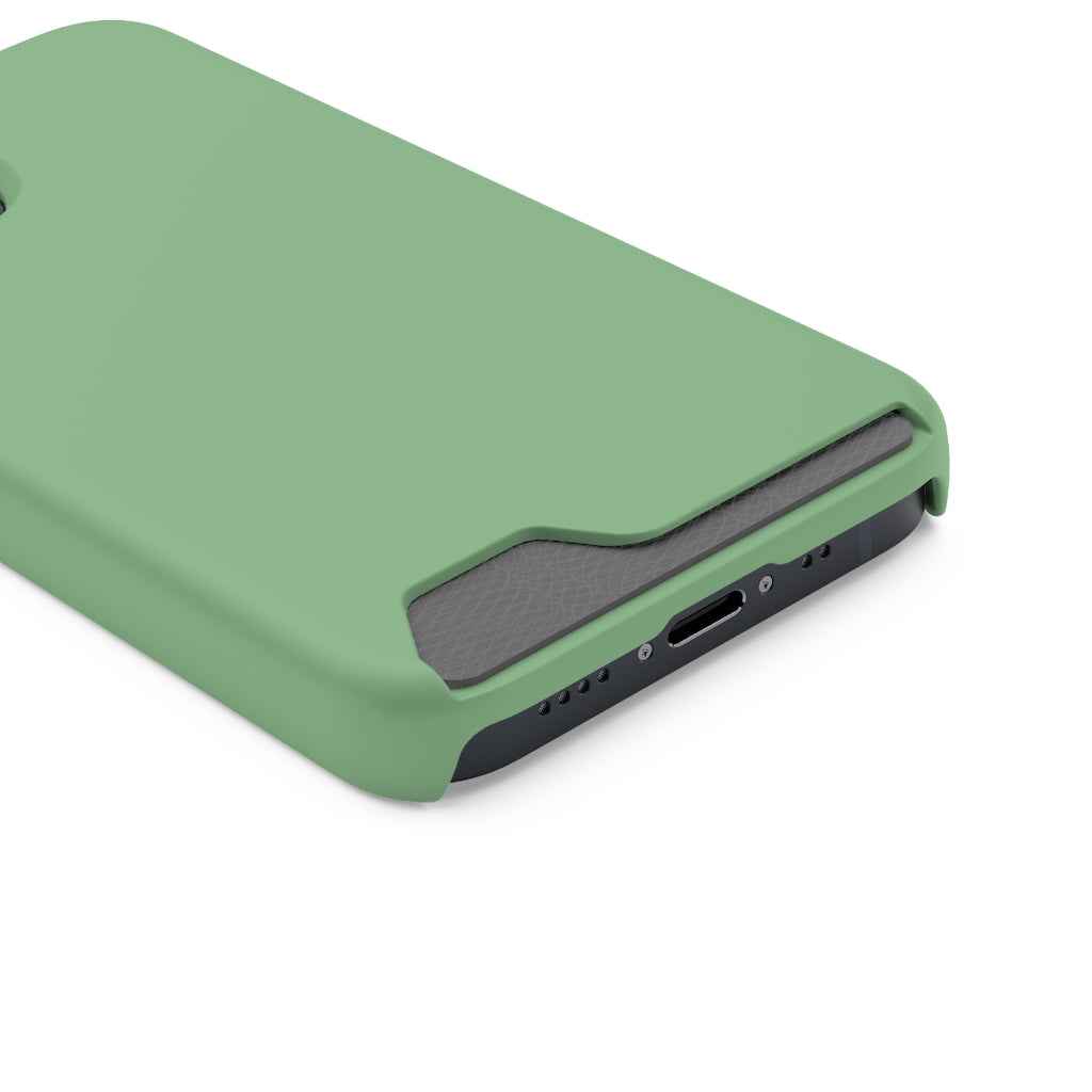 Dark Sea Green iPhone Case (Card) Phone Case