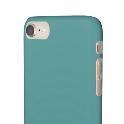 Cadet Blue iPhone Case (Slim) Phone Case