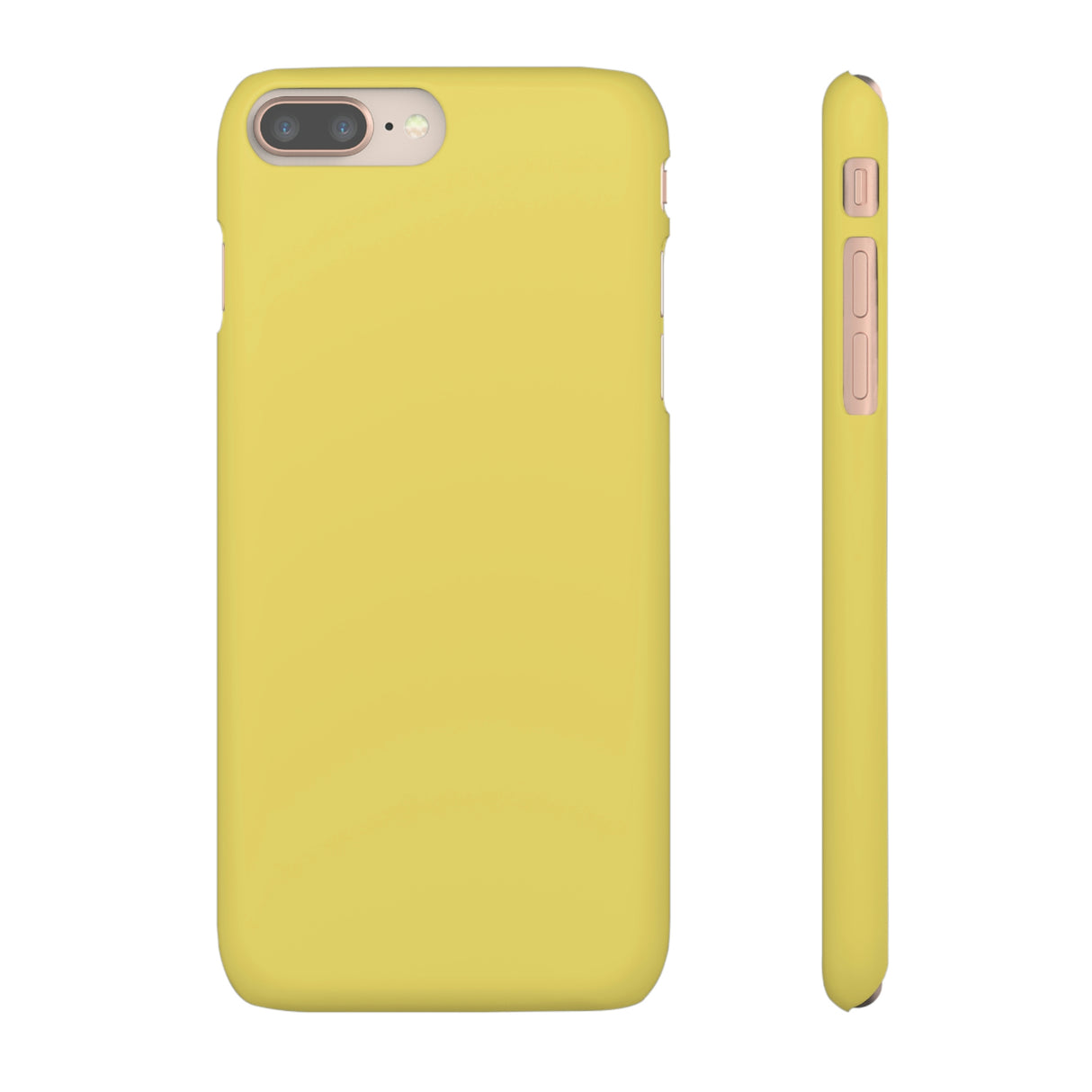 Arylide Yellow iPhone Case (Slim) iPhone 8 Plus Matte Phone Case