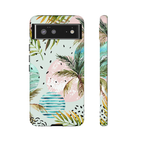 Summer Watercolor Android Case (Protective) Google Pixel 6 Matte Phone Case