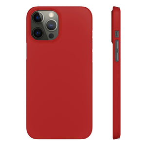 Firebrick iPhone Case (Slim) iPhone 12 Pro Max Matte Phone Case