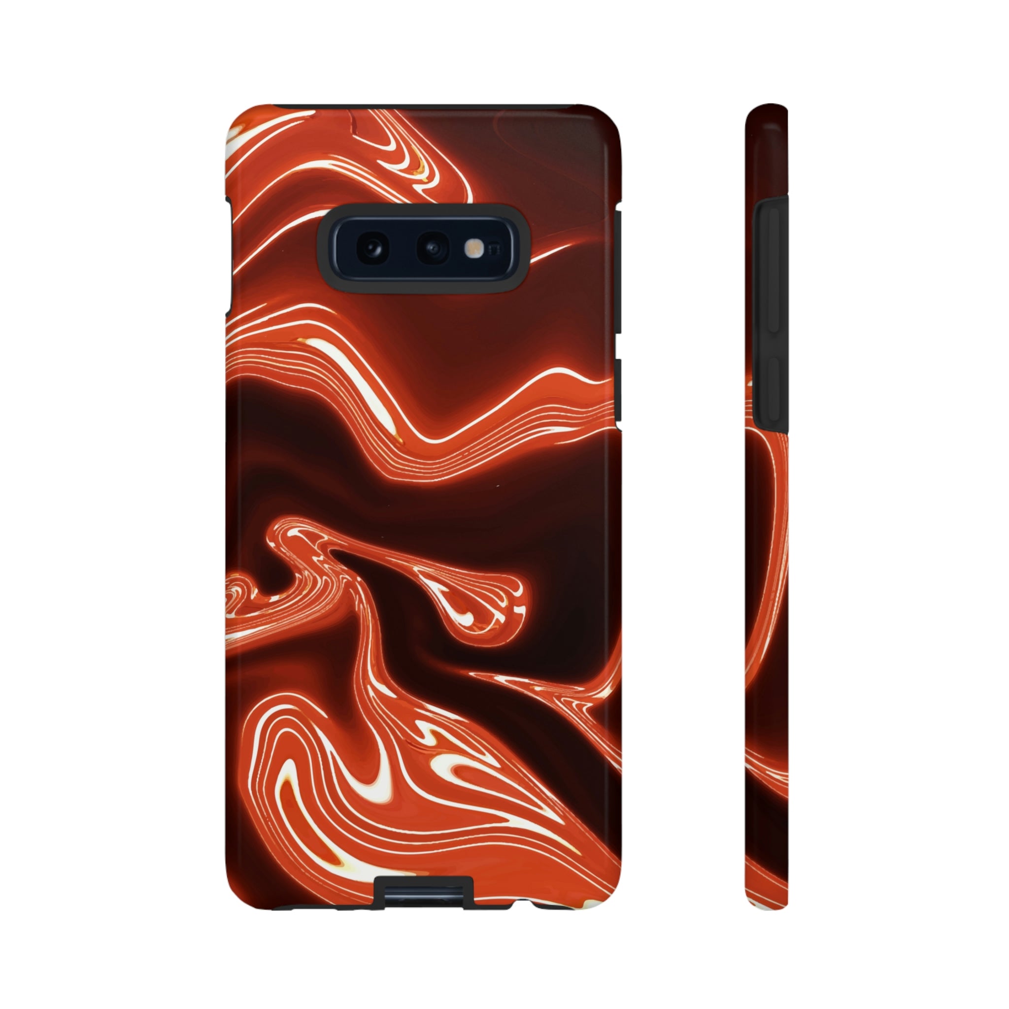 Marble Effect Android Case (Protective) Samsung Galaxy S10E Glossy Phone Case