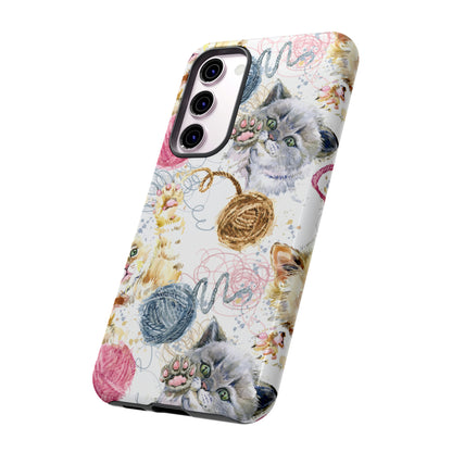 Cute Kitten Pattern Android Case (Protective) Phone Case